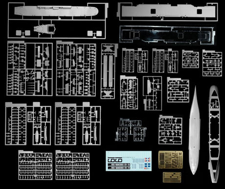 Dragon MODEL SHIPS Dragon 1/700 USS Hancock CV19 Aircraft Carrier Kit