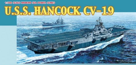 Dragon MODEL SHIPS Dragon 1/700 USS Hancock CV19 Aircraft Carrier Kit