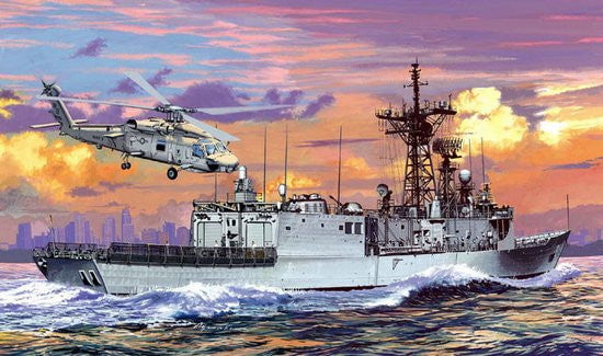 Dragon MODEL SHIPS Dragon 1/700 USS Ingraham FFG61 Frigate Late Hull Variant Kit