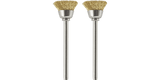 Dremel Cleaning & Polishing Dremel 536-02 1/2" Brass Clean/Polish Brushes 2 Pack