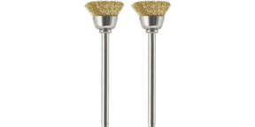 Dremel Cleaning & Polishing Dremel 536-02 1/2" Brass Clean/Polish Brushes 2 Pack