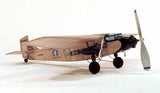 Dumas WOODEN AIRPLANES Dumas Wooden Planes 17-1/2" Wingspan Ford Tri-Motor Rubber Pwd Aircraft Laser Cut Kit