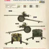 Dynomo Models SCALE MODEL KITS Dynamo Models 1/35 French 25mm SA 34 Type II Anti-Tank Gun Kit