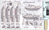 Echelon Decals DECALS Echelon Decals 1/35 Achzarit Cruel Lady Early IDF Heavy Armored Personnel Carrier Pt.2 w/Photo-Etch for MGK