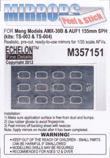 Echelon Decals DECALS Echelon Decals 1/35 AMX30B & AUF1 155mm SPH Mirrors for MGK (Peel & Stick)