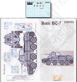 Echelon Decals DECALS Echelon Decals 1/35 Beute BT7