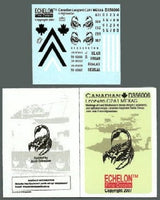 Echelon Decals DECALS Echelon Decals 1/35 Canadian Leopard C2A1 MEXAS Afghanistan Pt1