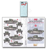 Echelon Decals DECALS Echelon Decals 1/35 Soviet Lend-Lease Churchill Mk IVs battle for Viipuri 1944