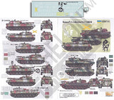 Echelon Decals DECALS Echelon Decals 1/35 Ukrainian AFVs Ukraine-Russia Crisis Pt.4 2S1 Gvozdika