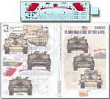 Echelon Decals DECALS Echelon Decals 1/35 US Army M1A1s & M1A2 SEP Tusk Iraq