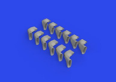 Eduard 1/24 Eduard Brassin Spitfire Mk.IX exhaust fishtail Print for Airfix