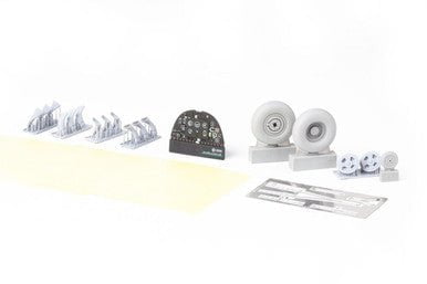 Eduard 1/24 Eduard Spitfire Mk.VIII LooKplus Brassin for AIRFIX kit