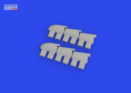 Eduard Eduard 1/32 Brassin Hurricane Mk.II exhaust rounded Print for Revell