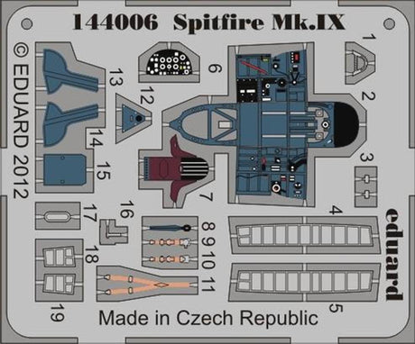 Eduard Eduard 1/144 Eduard Spitfire Mk.IX for Eduard