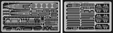 Eduard Eduard 1/144 Eduard U-Boat VIID for RMG