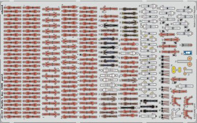 Eduard Eduard 1/200 Pacific V-Day Figures for TRP (Pre-Painted  Self Adhesive)