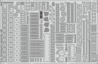 Eduard Eduard 1/200 USS Arizona Superstructure Pt.6 for TRP