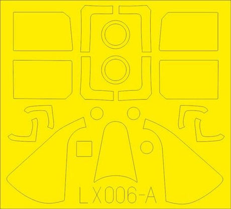 Eduard Eduard 1/24 Eduard Mask F6F-5 TFace for Airfix