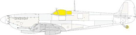 Eduard Eduard 1/24 Eduard Mask Spitfire Mk.IXc for Airfix