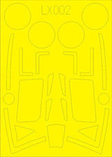 Eduard Eduard 1/24 Eduard Mask Typhoon Mk.Ib Car Door for Airfix