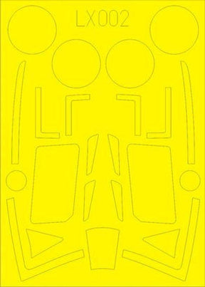 Eduard Eduard 1/24 Eduard Mask Typhoon Mk.Ib Car Door for Airfix