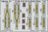 Eduard Eduard 1/32 A-20J/K seatbelts STEEL Zoom set