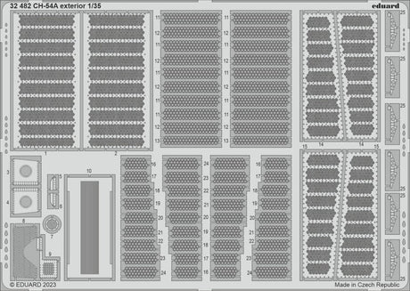 Eduard Eduard 1/32 CH-54A Tarhe Photo Etch exterior for ICM