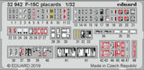Eduard Eduard 1/32 F-15C Placards for Tamiya (Pre-Painted)