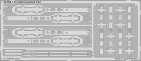 Eduard Eduard 1/32 F-35 external pylons Photo etched set