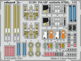 Eduard Eduard 1/32 F/A-18F Seatbelts Steel for Revell (Pre-Painted)