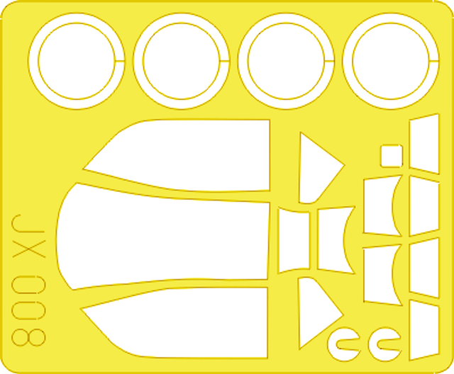 Eduard Eduard 1/32 Mask Bf 109K-4 for Hasegawa