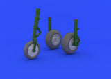Eduard Eduard 1/32 Me262 Wheels for TRP (Resin)
