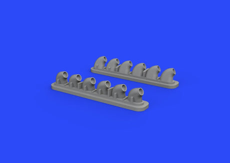 Eduard Eduard 1/32 P-40E Exhaust Stacks for Hasegawa (Resin)