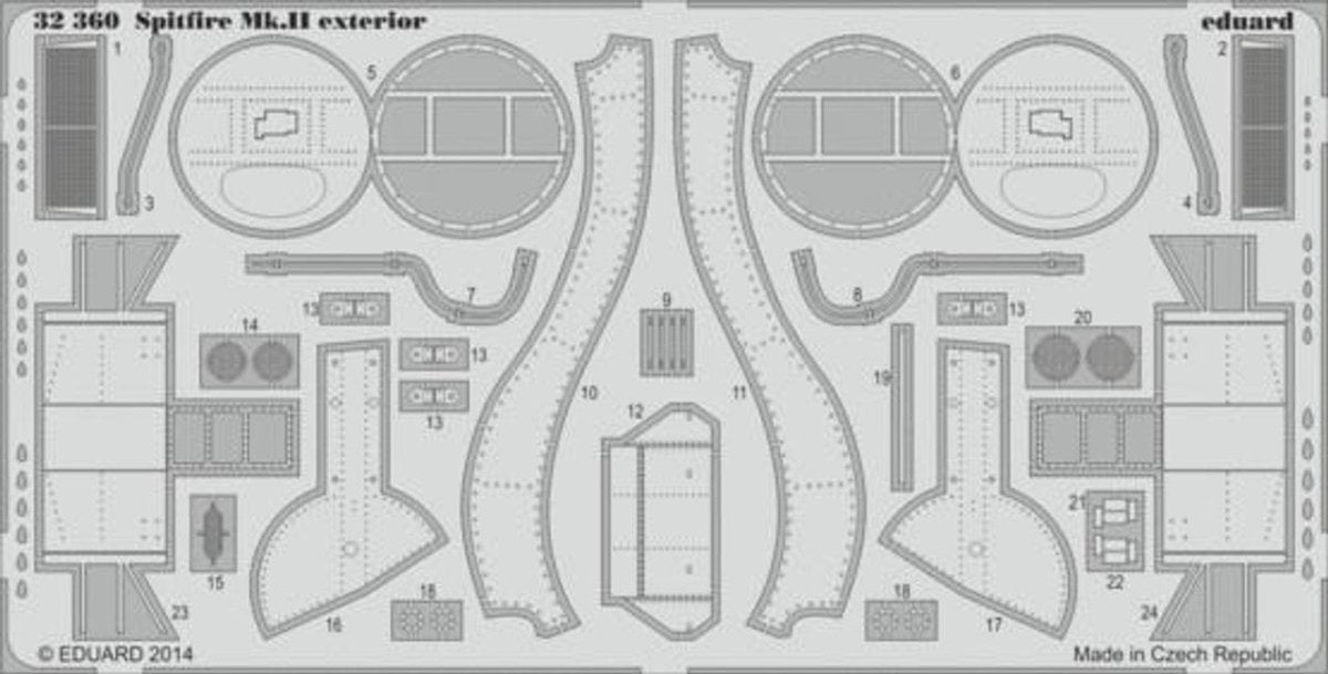 Eduard Eduard 1/32 Spitfire Mk II Exterior for RMG