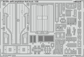 Eduard Eduard 1/35 GPA amphibian 4x4 truck Photo Etch