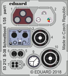 Eduard Eduard 1/35 S-38 Schnellboot for Italeri