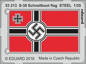 Eduard Eduard 1/35 S38 Schnellboot Flag Steel for ITL (Pre-Painted)