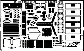 Eduard Eduard 1/35 Sd.Kfz.251/1 Ausf.D for Tamiya
