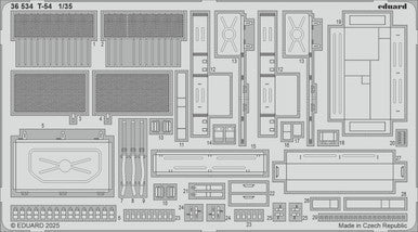 Eduard Eduard 1/35 T-54 Photo Etch