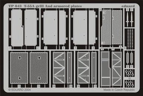 Eduard Eduard 1/35 T-55A grill and armoured platesfor Tamiya 35257