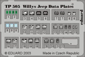 Eduard Eduard 1/35 Willys Jeep