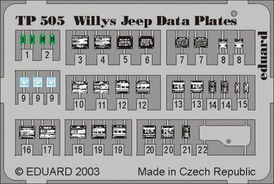 Eduard Eduard 1/35 Willys Jeep