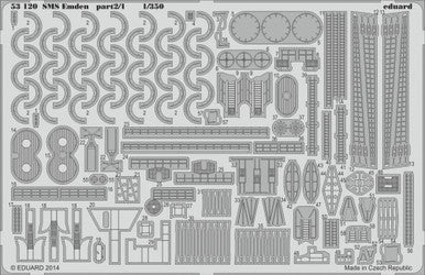 Eduard Eduard 1/350 SMS Emden Pt.2 for RMG