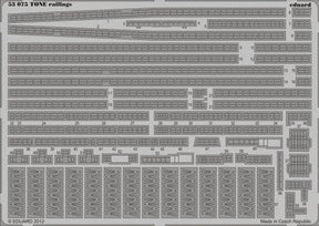 Eduard Eduard 1/350 Tone Railings for TAM