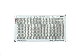 Eduard Eduard 1/350 US Navy watertight doors WWII Space