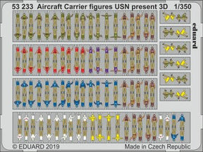 Eduard Eduard 1/350 USN Present Aircraft Carrier Figures (Pre-Painted)