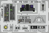 Eduard Eduard 1/48 A-10C Photo Etch for GREAT WALL HOBBY