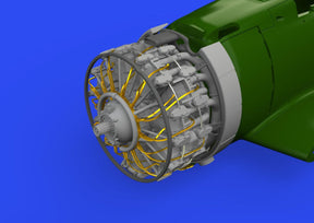 Eduard Eduard 1/48 A-6M2 Engine Complete for EDU (PE & Resin)