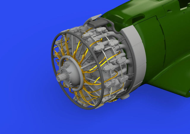 Eduard Eduard 1/48 A-6M2 Engine Complete for EDU (PE & Resin)