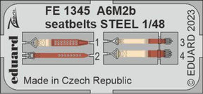 Eduard Eduard 1/48 A6M2b seatbelts Steel for Academy